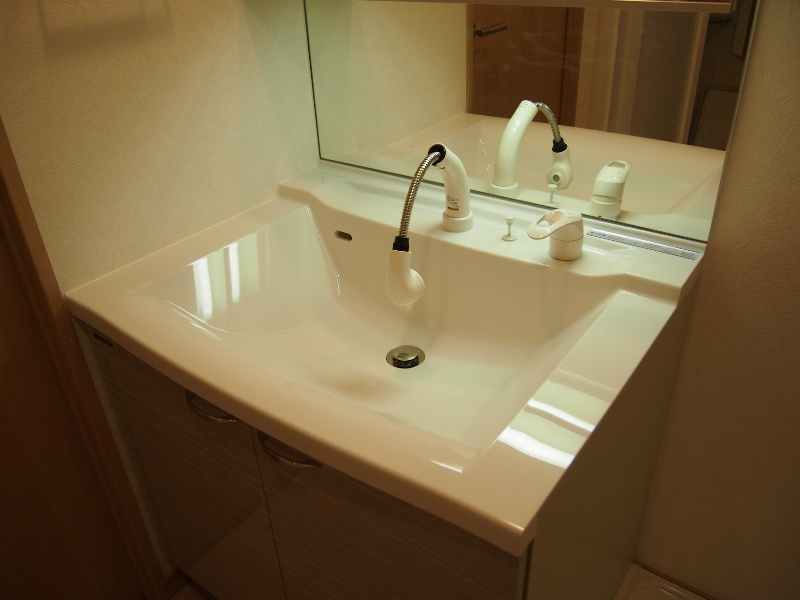 ルーブル市ヶ谷の独立洗面台