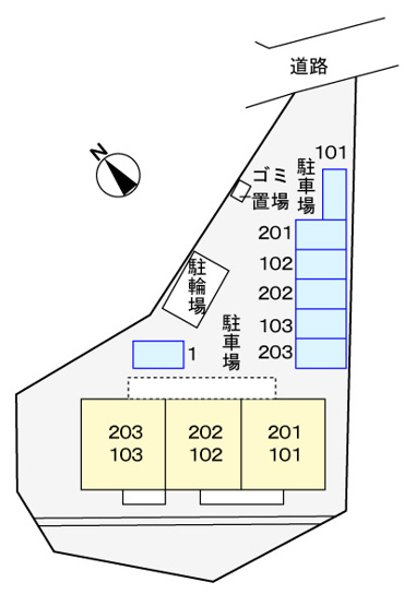 【区画図】 | フォンテーヌ城山