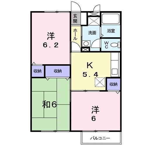 【間取り】 | フォンテーヌ城山