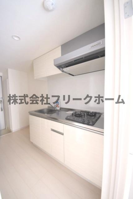 小金井市桜町１丁目のアパートのキッチン