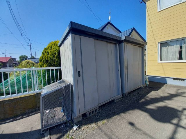 グランドハイツの駐車場