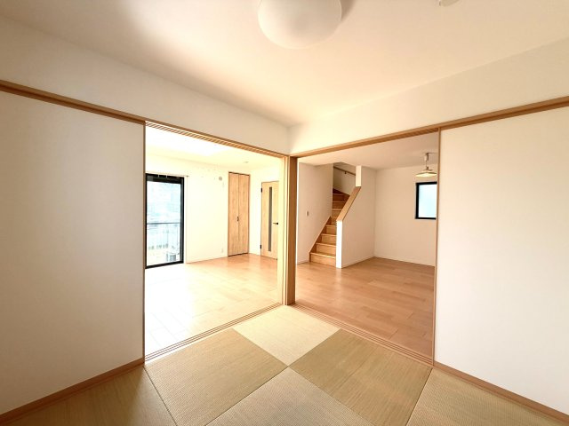 大津市錦織1丁目　中古戸建の和室|和室は約4.5帖