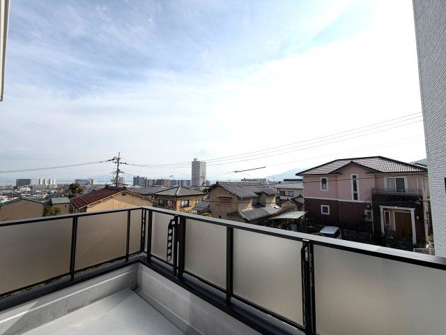 大津市錦織1丁目　中古戸建のバルコニー|バルコニーからの眺望良◎