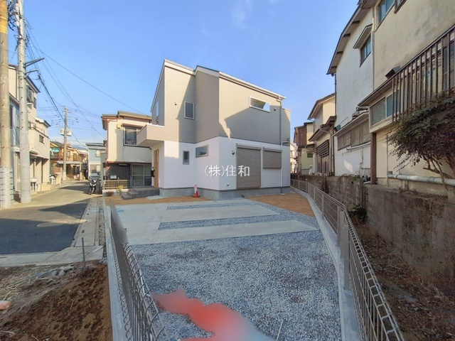 【新築分譲住宅】富士見市上沢3丁目の前面道路含む現地写真