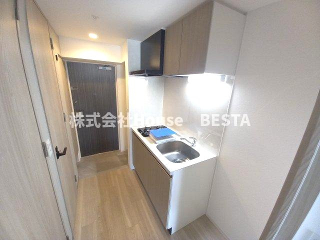 レジュールアッシュ神戸湊川公園のキッチン