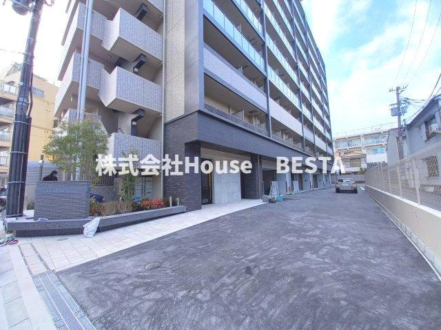 レジュールアッシュ神戸湊川公園の外観パース