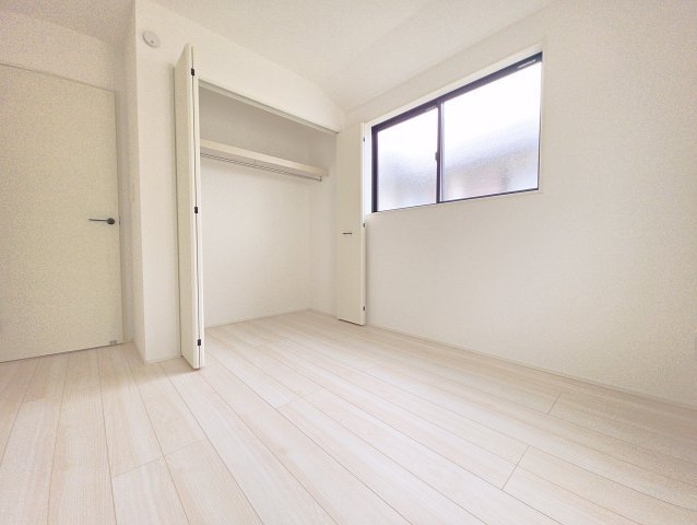新築戸建・新築建売　郡山市富田町字前川原　富田小・富田中の洋室|全居室収納完備！収納が多いとお部屋もスッキリします！
