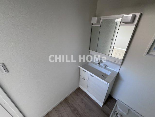 フラリス下小出の洗面所|当社、チルホームのHPもご覧ください(^^)/物件情報多数♪