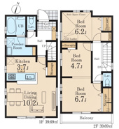 氷川台2丁目第6　全1棟　1号棟の画像