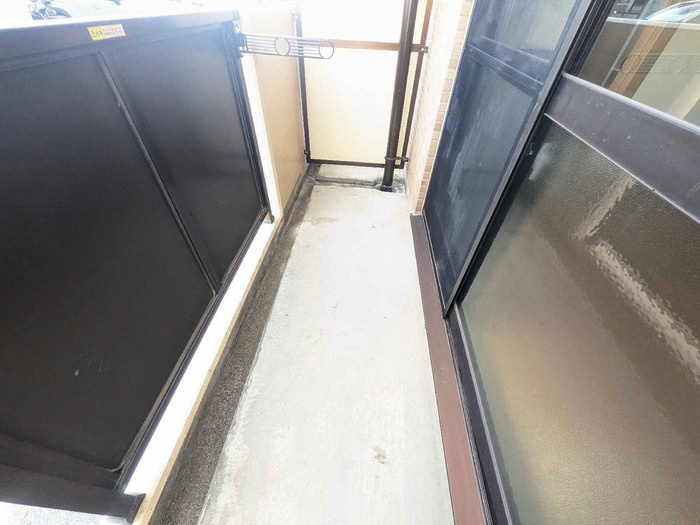 ロイヤルキャビン井坂のバルコニー