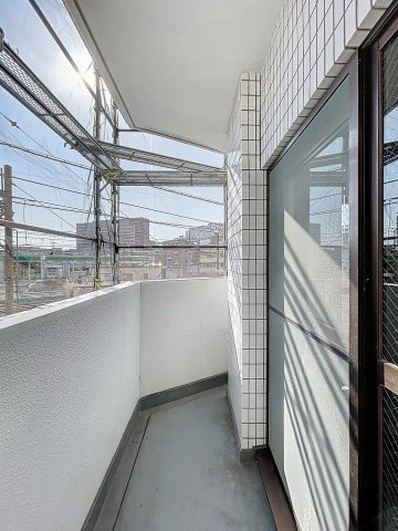 ライフシティのバルコニー