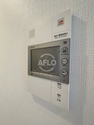 エスリード難波ザ・ブライトのセキュリティ|エスリード難波ザ・ブライト　モニター付きインターホン