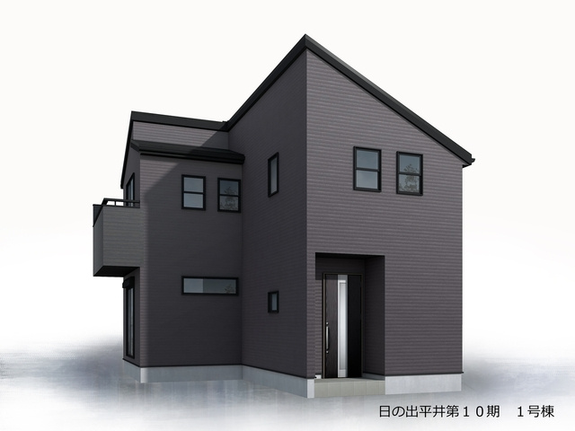 Livele Garden.S 日の出平井第10期　新築分譲住宅　全1棟　1号棟の外観パース|外観パースです