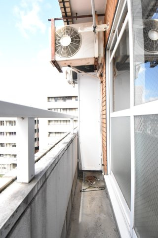 ベストレジデンスあびこのバルコニー