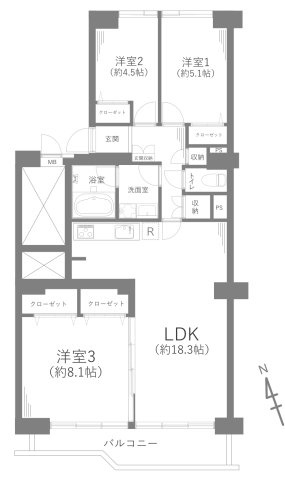 日吉第弐ハイムB棟
