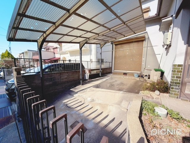 戸建　魚住町西岡の庭|お庭で自由な時間を過ごせます