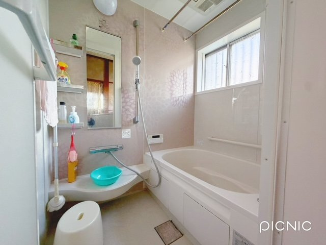 戸建　魚住町西岡の浴室|ゆったり過ごせるお風呂です