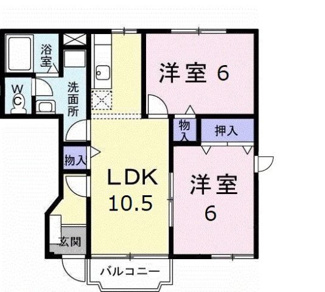 【間取り】 | ヒルサイドコート