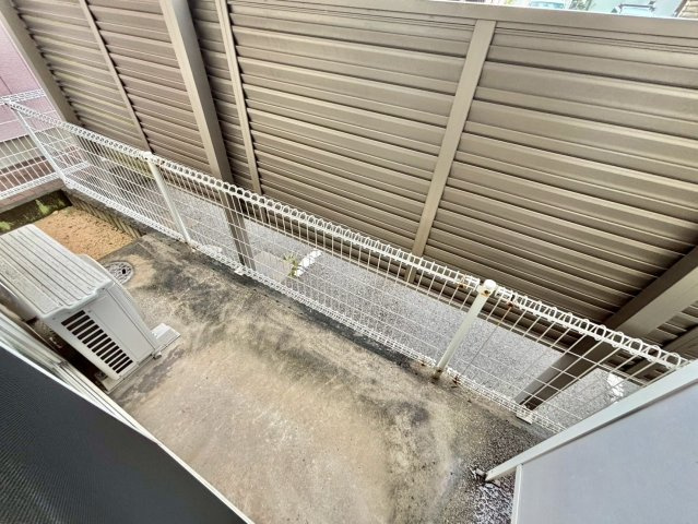 ソレイユ井ノ口のバルコニー