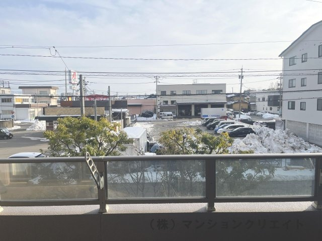 ポレスターブロードシティ二の宮の展望|目前は建物が無いので視界が開けています。南向きで日当たりも抜群。