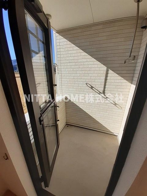 ラポール　Ｂのバルコニー|バルコニーも日当たりGOOD◆