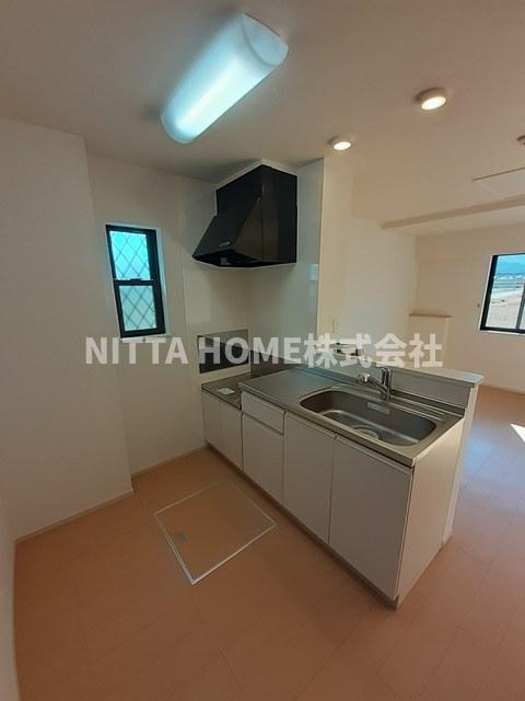 ラポール　Ｂのキッチン|人気のカウンターキッチン完備です◇