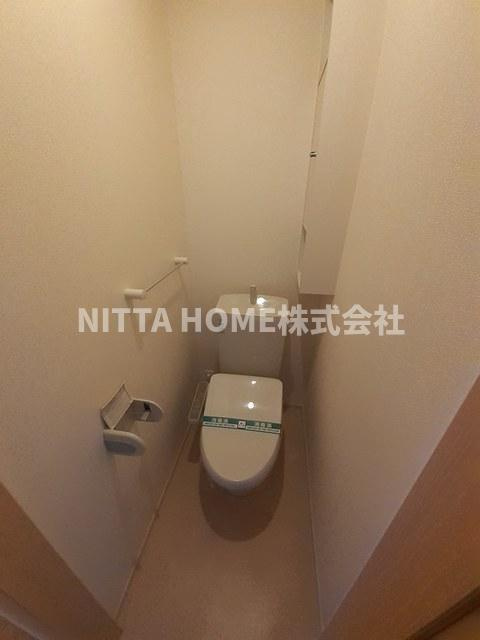 ラポール　Ｂのトイレ|ウォシュレット付きのトイレです◎