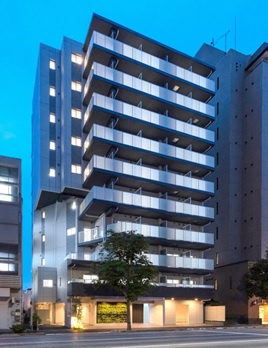 ジェノヴィア四谷三丁目グリーンヴェールの外観