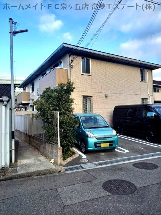 松籟軒A棟の外観