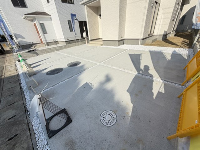 【駐車場】 | 読谷村喜名Ⅱ（全11棟）C号棟 | C号棟　並列駐車3台完備♪