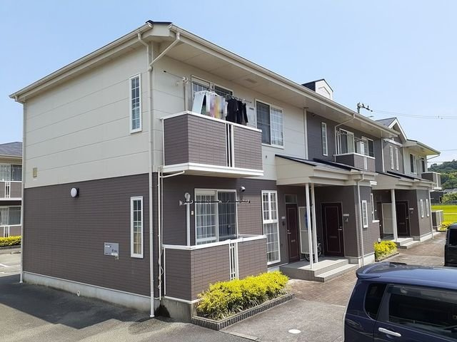 ハッピースクエアー　Ⅲの外観|おしゃれな外観です