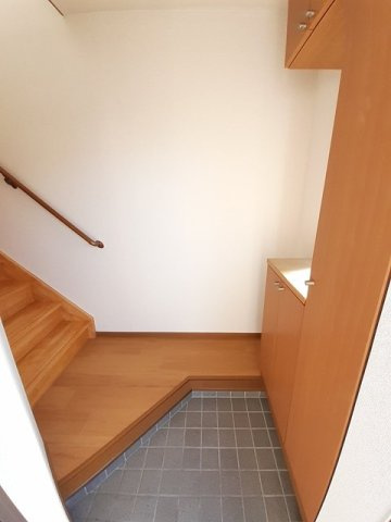 ハッピースクエアー　Ⅲの玄関|シンプルで使いやすい玄関です