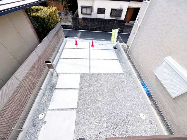 リーブルガーデン貝塚市三ツ松５期　新築戸建ての駐車場