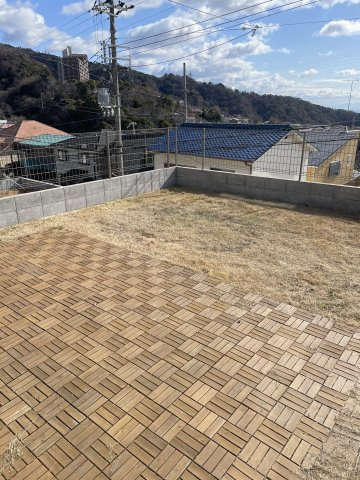 住吉山手９丁目戸建ての庭