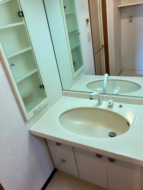 ディアハイム北松戸の洗面所