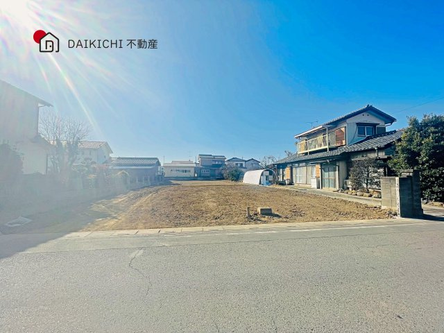 【前面道路含む現地写真】 | 行田市大字埼玉　売地　全1区画　