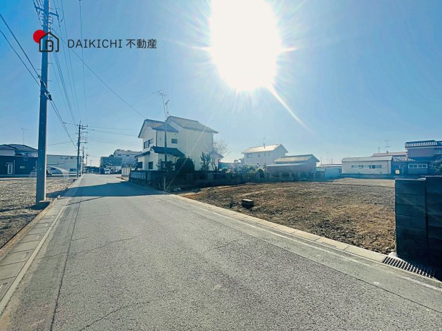【前面道路含む現地写真】 | 行田市大字埼玉　売地　全1区画　