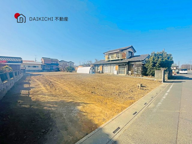 【前面道路含む現地写真】 | 行田市大字埼玉　売地　全1区画　