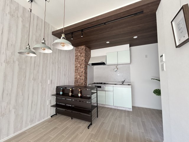 春日部市大場の一戸建てのキッチン