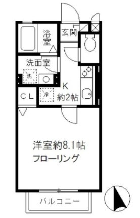 プレシャス　ジュノーの間取り
