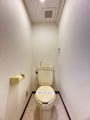 【トイレ】 | アクティ宮崎台 | 人気のバストイレ別です♪トイレが独立していると使いやすいですよね☆横にはタオルを掛けられるハンガーもあります♪