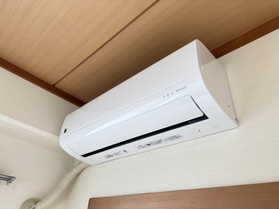 【設備】 | アクティ宮崎台 | 暑い夏や寒い冬に大活躍！和室6帖のお部屋にあるエアコンです☆冷暖房完備で1年中快適に過ごせます♪