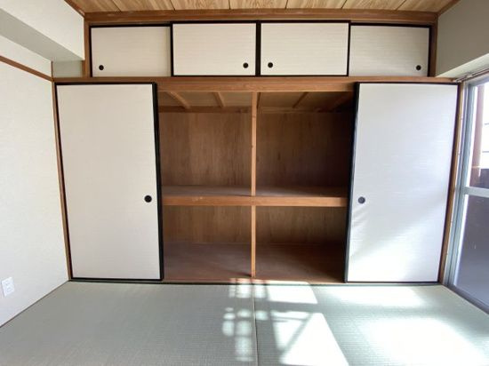 光ハイツの収納|ちょっとした収納スペースも充実しています
