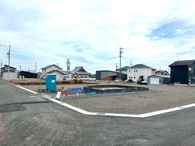 焼津市石津　新築住宅の駐車場|2026年2月12日撮影