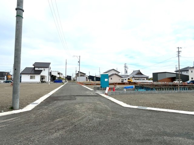 焼津市石津　新築住宅の外観