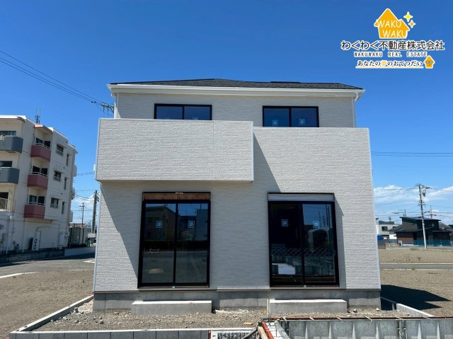 焼津市石津　新築住宅の前面道路含む現地写真|【限定1棟】2026年4月28日撮影