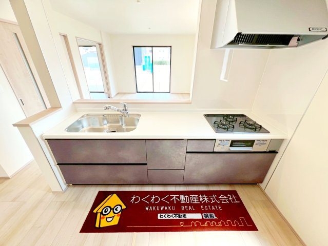 焼津市石津　新築住宅のキッチン