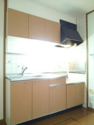 【キッチン】 | サンシャインＡ | お料理しやすいキッチンです