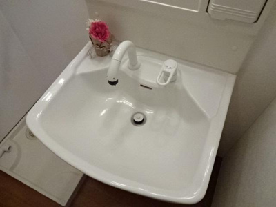 【洗面所】 | シャン・ド・ペーシュ | 洗面