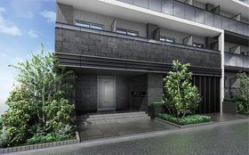 ガーラ・パークサイド亀戸のエントランス